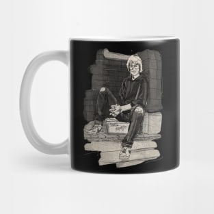 Sophia Petrillo Watercolor Vintage BW Mug